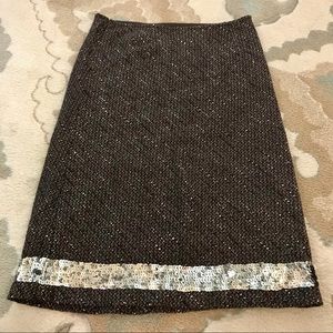 ✨NWT Express Wool Sequin Skirt